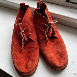 Red Suede Shoes
